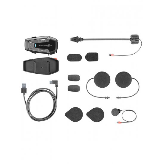 Interphone Ucom 6R Twin Bluetooth Motorcycle Headset at JTS Biker Clothing
